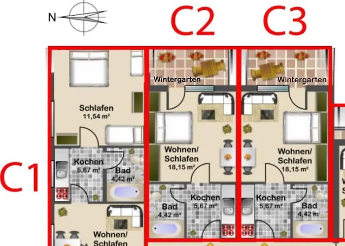 With 1 Bedroom Menzenschwand-Hinterdorf